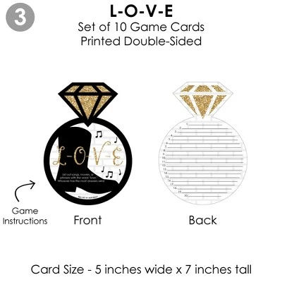 Big Dot Of Happiness Nash Bash - 4 Nashville Bridal Shower Games - 10 Cards Each - Gamerific Bundle 7 Big Dot Of Happiness Nash Bash - 4 Nashville Bridal Shower Games - 10 Cards Each - Gamerific Bundle - Image 5