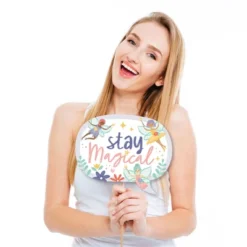 Big Dot Of Happiness Let's Be Fairies - Fairy Garden Birthday Party Photo Booth Props Kit - 20 Count -Party Planers Store GUEST e289bfa9 5bda 4197 a353 4d59b9c47d46