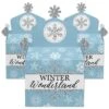 Big Dot Of Happiness Winter Wonderland - Treat Box Party Favors - Snowflake Holiday Party And Winter Wedding Goodie Gable Boxes - Set Of 12 -Party Planers Store GUEST e2c99228 92c9 4ddf 85e7 c610b96fc3d1