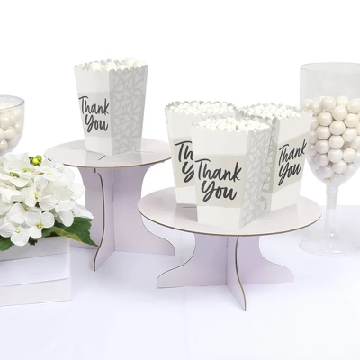 Big Dot Of Happiness Champagne Elegantly Simple - Guest Party Favor Popcorn Treat Boxes - Set Of 12 4 Big Dot Of Happiness Champagne Elegantly Simple - Guest Party Favor Popcorn Treat Boxes - Set Of 12 - Image 2