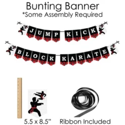 Big Dot Of Happiness Karate Master - Banner And Photo Booth Decorations - Martial Arts Birthday Party Supplies Kit - Doterrific Bundle 9 Big Dot Of Happiness Karate Master - Banner And Photo Booth Decorations - Martial Arts Birthday Party Supplies Kit - Doterrific Bundle -Party Planers Store GUEST e3c189e8 b649 4548 8715 a3b16be41fdf