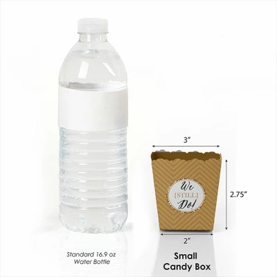 Big Dot Of Happiness We Still Do - Party Mini Favor Boxes - 50th Wedding Anniversary Party Treat Candy Boxes - Set Of 12 4 Big Dot Of Happiness We Still Do - Party Mini Favor Boxes - 50th Wedding Anniversary Party Treat Candy Boxes - Set Of 12 - Image 2
