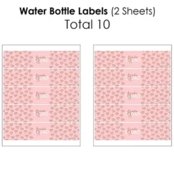 Big Dot Of Happiness Bride Squad - Rose Gold Bridal Shower Or Bachelorette Party Decorations - Beverage Bar Kit - 34 Pieces 11 Big Dot Of Happiness Bride Squad - Rose Gold Bridal Shower Or Bachelorette Party Decorations - Beverage Bar Kit - 34 Pieces -Party Planers Store GUEST e4f7ffe0 a4e5 457b 8bae 33b5691a85bb