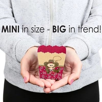 Big Dot Of Happiness Little Cowboy - Party Mini Favor Boxes - Western Baby Shower Or Birthday Party Treat Candy Boxes - Set Of 12 5 Big Dot Of Happiness Little Cowboy - Party Mini Favor Boxes - Western Baby Shower Or Birthday Party Treat Candy Boxes - Set Of 12 - Image 3