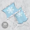 Big Dot Of Happiness Winter Wonderland - Favor Gift Boxes - Snowflake Holiday Party And Winter Wedding Petite Pillow Boxes - Set Of 20 -Party Planers Store GUEST e8a42817 4fff 4b80 be15 909e5fc12212