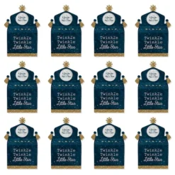 Big Dot Of Happiness Twinkle Twinkle Little Star - Treat Box Party Favors - Baby Shower Or Birthday Party Goodie Gable Boxes - Set Of 12 -Party Planers Store GUEST e8cd39c0 898f 4c4e 97e2 0b183d455462