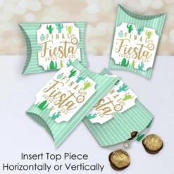 Big Dot Of Happiness Final Fiesta - Favor Gift Boxes - Last Fiesta Bachelorette Party Large Pillow Boxes - Set Of 12 -Party Planers Store GUEST e9475225 8313 4a6c 9ac0 e5e9fb5e9ce7
