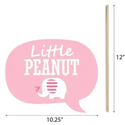 Big Dot Of Happiness Pink Elephant - Girl Baby Shower Or Birthday Party Photo Booth Props Kit - 20 Count -Party Planers Store GUEST ea429fc9 d9db 4fe4 8e5f 545bc9b28677