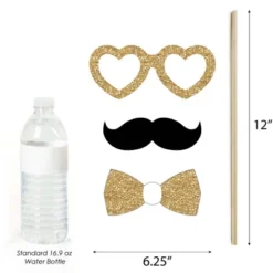 Big Dot Of Happiness Vegas Before Vows - Las Vegas Bridal Shower Or Bachelorette Party Photo Booth Props Kit - 20 Count -Party Planers Store GUEST ea4315b5 50ec 4a91 9912 9a8107b3e9b2