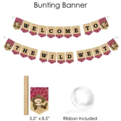 Big Dot Of Happiness Little Cowboy - Western Baby Shower Or Birthday Party Supplies - Banner Decoration Kit - Fundle Bundle -Party Planers Store GUEST eb008c17 03ce 4659 9cfe fd0e0b040a90
