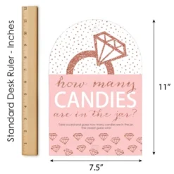 Big Dot Of Happiness Bride Squad - How Many Candies Rose Gold Bridal Shower Or Bachelorette Party Game - 1 Stand And 40 Cards - Candy Guessing Game 12 Big Dot Of Happiness Bride Squad - How Many Candies Rose Gold Bridal Shower Or Bachelorette Party Game - 1 Stand And 40 Cards - Candy Guessing Game -Party Planers Store GUEST ebb5a52f 2ae3 4959 8b04 6003c78d05d1