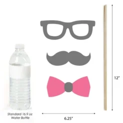 Big Dot Of Happiness Baby Girl - Baby Shower Photo Booth Props Kit - 20 Count -Party Planers Store GUEST eda72239 5444 45a6 829e b747908b069c