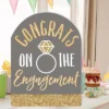 Big Dot Of Happiness Engagement Announcement - Congratulations Giant Greeting Card - Big Shaped Jumborific Card -Party Planers Store GUEST f161866f 28f6 4eda b0e5 726974ff2f58