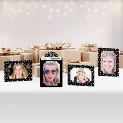 Big Dot Of Happiness Adult 30th Birthday - Gold - Birthday Party 4x6 Picture Display - Paper Photo Frames - Set Of 12 -Party Planers Store GUEST f2ad10de 229c 4ad2 ab99 f4836342908c