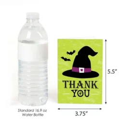 Big Dot Of Happiness Happy Halloween - Witch Party Thank You Cards (8 Count) -Party Planers Store GUEST f3901c24 0b35 4065 9557 846ab45fbdb8