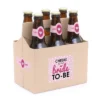 Big Dot Of Happiness Bride-To-Be - Bridal Shower & Classy Bachelorette Party Decorations For Women - 6 Beer Bottle Label Stickers And 1 Carrier -Party Planers Store GUEST f4d06350 83d6 4cda ae62 568d91cb4fde