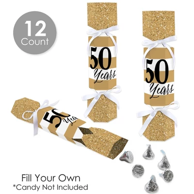 Big Dot Of Happiness We Still Do - 50th Wedding Anniversary - No Snap Anniversary Party Table Favors - DIY Cracker Boxes - Set Of 12 4 Big Dot Of Happiness We Still Do - 50th Wedding Anniversary - No Snap Anniversary Party Table Favors - DIY Cracker Boxes - Set Of 12 - Image 2