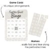Big Dot Of Happiness Champagne Elegantly Simple - Find The Guest Bingo Cards And Markers - Wedding & Bridal Shower Bingo Game Set Of 18