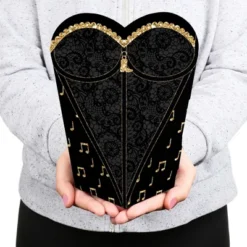 Big Dot Of Happiness Nash Bash - Nashville Bachelorette Party Favors - Gift Heart Shaped Favor Boxes For Women - Set Of 12 -Party Planers Store GUEST f6fb158e a5a9 4f0e 8b99 df0b301bc26c