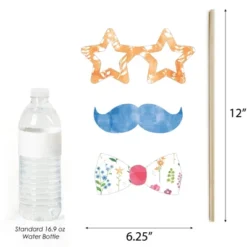 Big Dot Of Happiness Wildflowers Baby - Boho Floral Baby Shower Photo Booth Props Kit - 20 Count -Party Planers Store GUEST f8fa3299 4175 4d82 bcf7 1b80d019163d