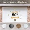 Big Dot Of Happiness We Still Do - 50th Wedding Anniversary - Peel And Stick Anniversary Party Decoration - Wall Decals Backdrop -Party Planers Store GUEST f977c849 977f 46bf a07f 58e9f5896ece