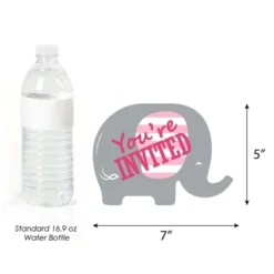 Big Dot Of Happiness Pink Elephant - Shaped Fill-in Invitations - Girl Baby Shower Or Birthday Party Invitation Cards With Envelopes - Set Of 12 8 Big Dot Of Happiness Pink Elephant - Shaped Fill-in Invitations - Girl Baby Shower Or Birthday Party Invitation Cards With Envelopes - Set Of 12 -Party Planers Store GUEST f99279ee ecaa 41e8 8b81 e567d465fccd