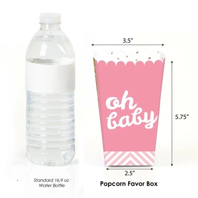 Big Dot Of Happiness Hello Little One - Pink And Gold - Girl Baby Shower Favor Popcorn Treat Boxes - Set Of 12 3 Big Dot Of Happiness Hello Little One - Pink And Gold - Girl Baby Shower Favor Popcorn Treat Boxes - Set Of 12