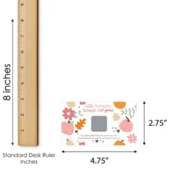 Big Dot Of Happiness Girl Little Pumpkin - Fall Birthday Party Or Baby Shower Game Scratch Off Cards - 22 Count 9 Big Dot Of Happiness Girl Little Pumpkin - Fall Birthday Party Or Baby Shower Game Scratch Off Cards - 22 Count -Party Planers Store GUEST fb5dc390 e751 41d0 8ec2 aeb3ab9eb266