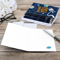 Big Dot Of Happiness Blast Off To Outer Space - Rocket Ship Baby Shower Or Birthday Party Thank You Cards (8 Count) -Party Planers Store GUEST fcbbd681 2033 4f89 96fb 20690d3892ed