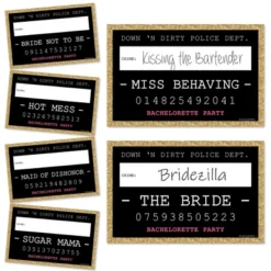 Big Dot Of Happiness Girls Night Out Party Mug Shots - Bachelorette Party Photo Booth Props Party Mugshot Signs - 20 Count -Party Planers Store GUEST fd6337a6 f8e2 43f8 8e8b 6086c2a5d5c0