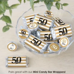 Big Dot Of Happiness We Still Do - 50th Wedding Anniversary - Anniversary Party Small Round Candy Stickers - Party Favor Labels - 324 Count -Party Planers Store GUEST fdee97b9 8015 40f9 acca c19d8d5f5b9a